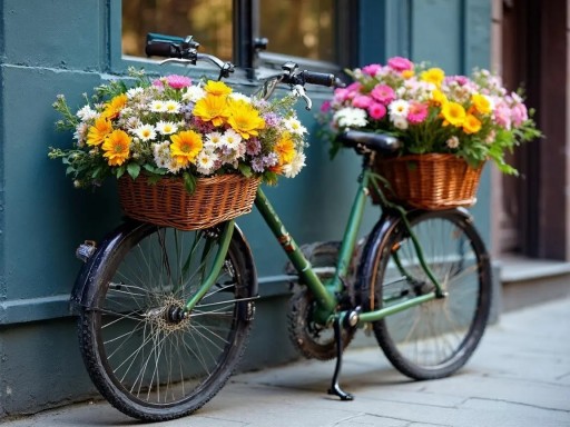 Bicycle-Flowers